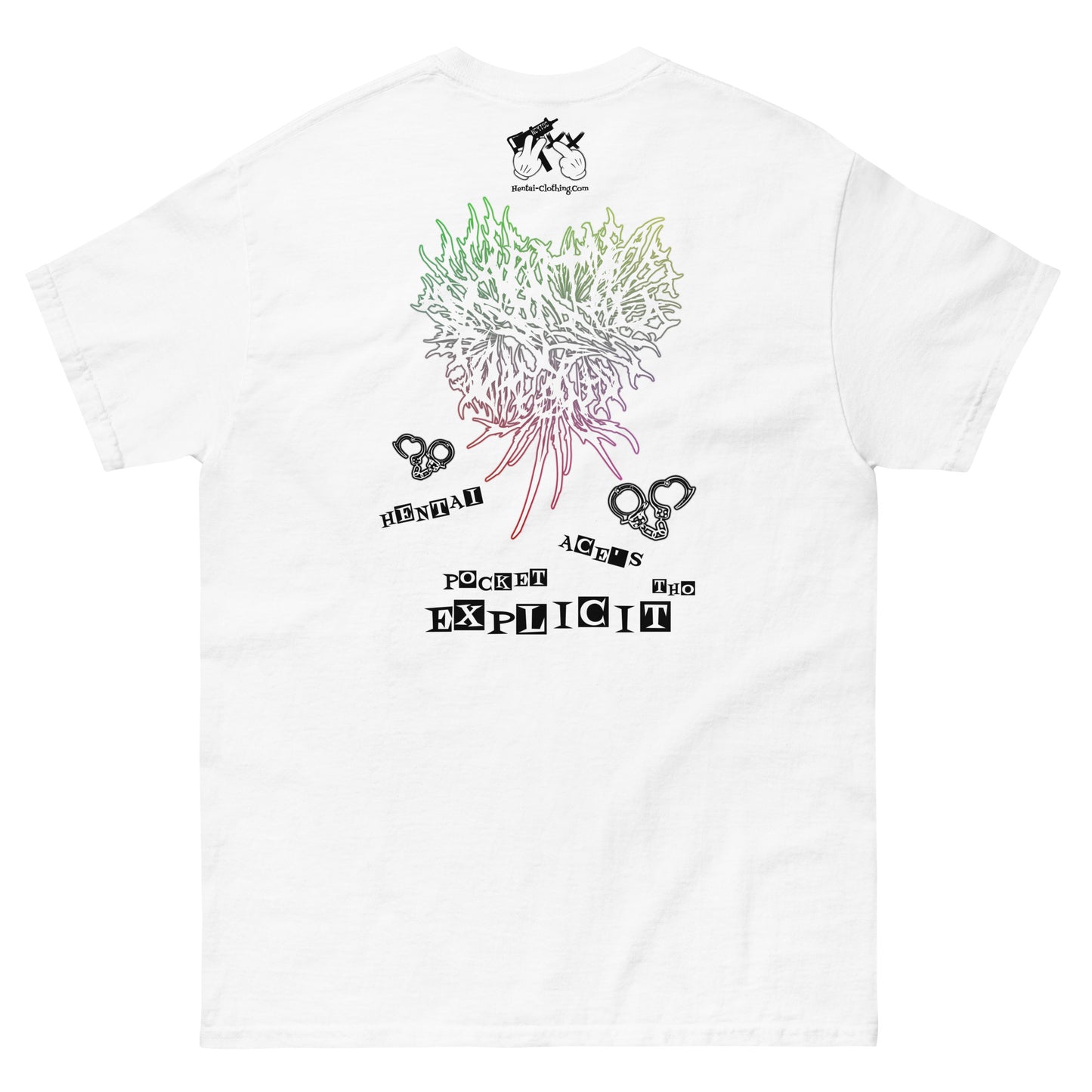 ヘビーフロントバックプリントSavage Hentai Tシャツ