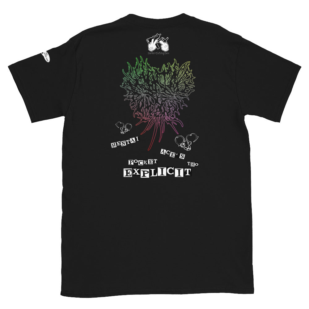 Camiseta Savage con estampado delantero y trasero unisex