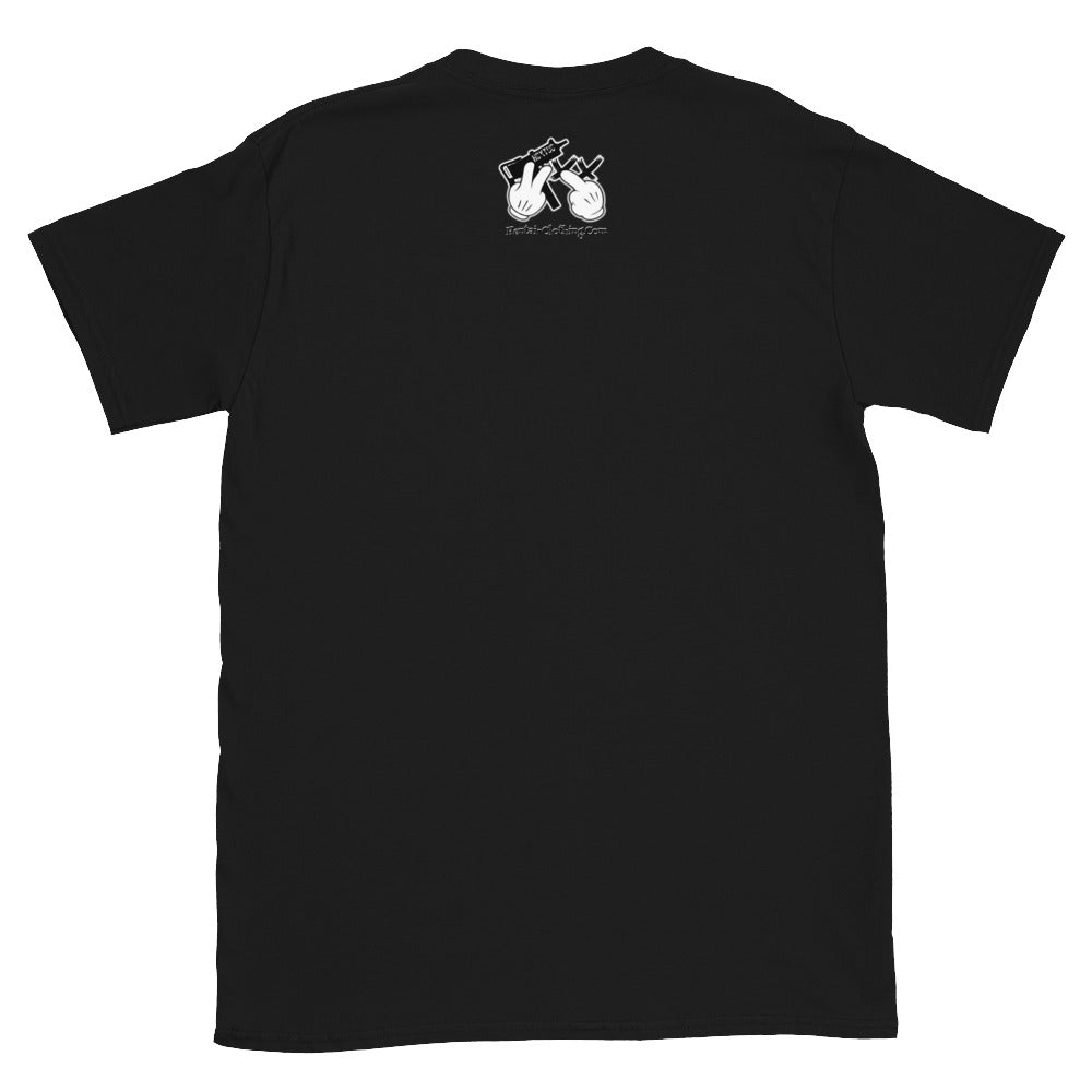 Camiseta blanca fresca ajustada Hentai Savage Heart