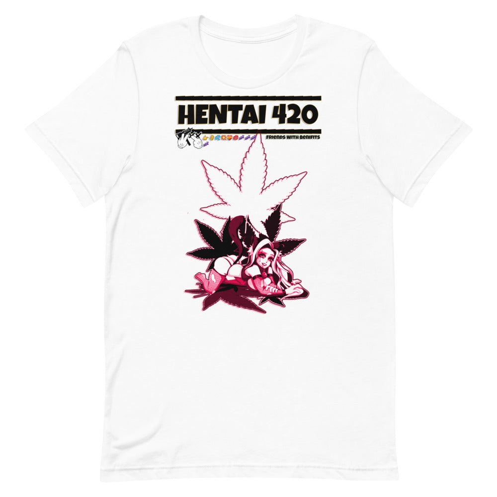 Hentai 420 camiseta unisex