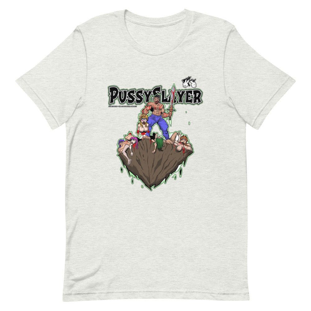 Pussy Slayer Unisex T-Shirt2022, new, pussy slayerBuy Hentai Clothing online. Buy Hentai apparel online at Hentai-Clothing.com. New Hentai 2022.