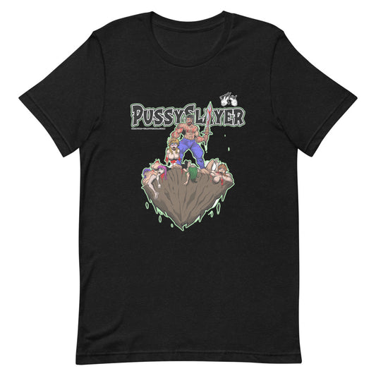 Pussy Slayer Unisex T-Shirt2022, new, pussy slayerBuy Hentai Clothing online. Buy Hentai apparel online at Hentai-Clothing.com. New Hentai 2022.