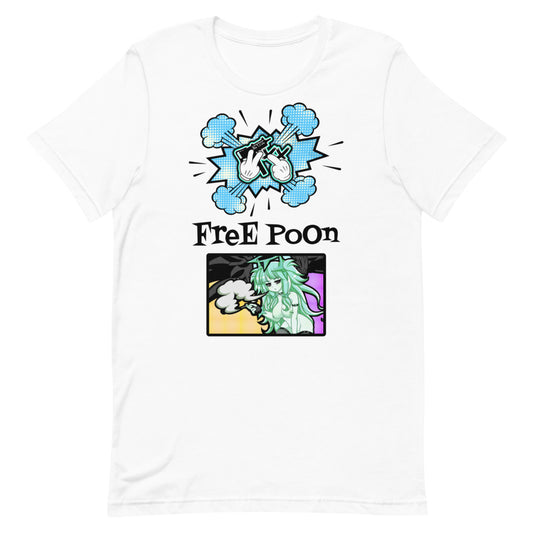 Camiseta unisex de manga corta HCxTOC Free Poon